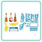 Kit Cortadores Instrumentos Musicais 5cm