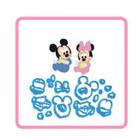 Kit Cortadores Mickey e Minnie Baby 5cm