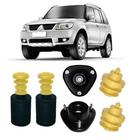 Kit Coxim Batente Diant Traseiro Pajero Tr4 2006 2007 2008 - Auto Flex