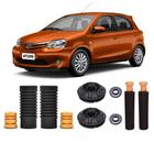 Kit Coxim Batente Dianteiro Traseiro Etios Hatch 2018 2019