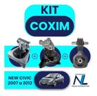 Kit Coxim Calço Motor E Câmbio Honda New Civic 2007 A 2012