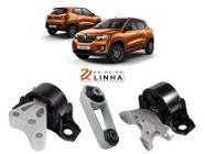 Kit Coxim Direito Esquerdo Motor Câmbio Kwid 2018 2019 2020