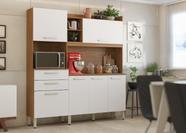 Kit Cozinha 6P 2G Select Demóbile 96211 Amendola/Branco - LBMSHOP
