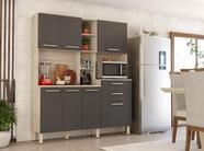 Kit Cozinha 7P 2G Encanto Demóbile 97201 Avena Grafito