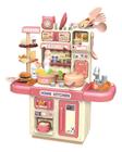 Kit Cozinha Casa Encantada com 34 Peças Rosa - Zippy Toys