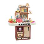 Kit Cozinha Fogão Infantil Brinquedo Completa Água Comidinha