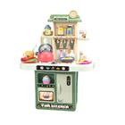 Kit Cozinha Fogão Infantil Brinquedo Jogo Completo Sai Água