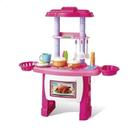 Kit cozinha infantil 43 peças divertida bw091