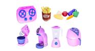 Kit Cozinha Infantil Airfryer e Batedeira 14 Peças