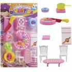 kit cozinha infantil com bolo + fogao e acessorios confeitaria divertida 17 pecas - PICA PAU