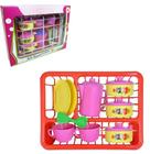 Kit cozinha infantil com escorredor + panela e acessorios 14 pecas na caixa - DIVERPLAS