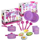 Kit Cozinha Infantil Comidinha Minnie Mouse Disney 24 Peças - Pais e filhos