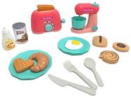 Kit Cozinha Infantil Doce Cozinha Torradeira e