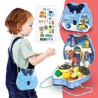 Kit Cozinha Infantil Grande Comidinha Brinquedo Menina 3 em 1