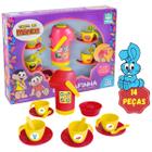 Kit Cozinha Infantil Turma Da Mônica Brinquedo Garrafa Chá