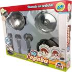 Kit cozinha Inox com escorredor - Braskit