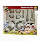 Kit Cozinha Inox Infantil - Braskit