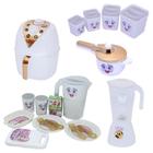 Kit Cozinha Menina Jantar Potes Panela Air Fryer 19p