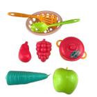 Kit Cozinha Plástico 9 Pç brinquedo criativo novidade