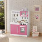 Kit Cozinha Princesinha Infantil Rosa MDF Master Chefe