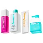 Kit Creamy Acido Mandelico 30g, Acido Salicilico 90ml, Gel de limpeza 180ml, Protetor solar 50ml