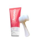 Kit Creamy Skincare Calming Cream G e Meilys Escova de Limpeza Facial 2 em 1 (2 produtos)