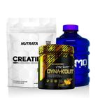 Kit Creatin Up 100% Pura 300G Nutrata + Dyna'Kout 360G+Galão - Dynamo Labz