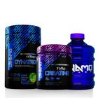 Kit Creatina 100% Pura 300g + Dynatron 630g + Galão Dynamo