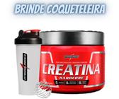 Kit Creatina Hardcore Em Pó Integralmedica150G +Coqueteleira