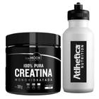 Kit Creatina Monohidratada Pura 300g - Darkmoon + Squeeze Atlhetica Nutrition - Dark Moon Suplements