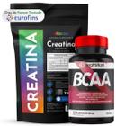 Kit Creatina Pura Monohidratada 150g + BCAA 120 Cápsulas