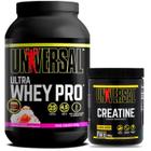 Kit Creatina Universal Original 200g + Whey Protein Universal Ultra Pro 900g