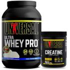 Kit Creatina Universal Original 200g + Whey Protein Universal Ultra Pro 900g