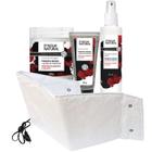 Kit creme de pimenta negra 650g cinta térmica abdominal 110v