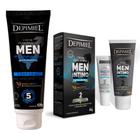 Kit Creme Depilatorio Intimo Men Depimiel 2compoentes + creme corporal Men 120gr