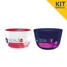 Kit Creme Facial Nivea Noturno 100g + Creme Facial Nivea Antissinais