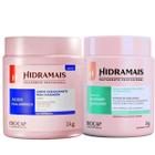 Kit Creme Massagem Corporal Esfoliante + Ácido Hialuronico