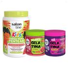Kit Creme Melancia + Gelatina Salon Line Melancia E Uva