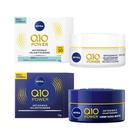 Kit Creme Nivea Q10 Power Diurno 30 FPS + Noturno - com Creatina e Q10 / Antissinais