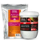 Kit Creme Pimenta Negra + Argila Rosa D'Água Natural