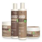 Kit Crespo Power - Co Wash, Condicionador, Creme e Máscara - Apse