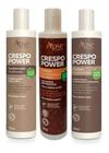 Kit Crespo Power Co Wash E Condicionador E Gelatina 100% Vegano Apice