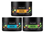 Kit Cronograma Capilar Inoar Doctor Nutri Hidra Reconstr 250