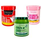 Kit Cronograma Rapunzel Forever Liss UTI Olive  Desmaia 950g