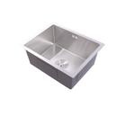 Kit Cuba Inox Quadra 60 X 40 Cm Com Válvula E Acessórios