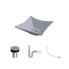 Kit Cuba L30 C/Válvula Click 1''B (2,6cm) + Sifão Pvc + Flexível
