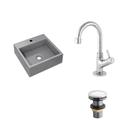 Kit Cuba Q355 C/Torneira 1198 Metal + Válvula Click 1 1/2'' (04cm)