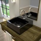 Kit Cuba Q395 Válvula Click 1 1/2 Polegada Sifão Flexível Cromado Compace