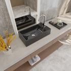 Kit Cuba Rl545 Roma com Válvula Botão e Sifão com Flexível