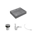 Kit Cuba RT49 C/Válvula Click 1''B (2,6cm) + Sifão Pvc + Flexível